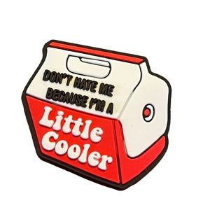 Don’t Hate Me Because I’m A Little Cooler Croc Charm